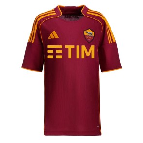 AS Roma Artem Dovbyk #9 Hjemmebanetrøje Dame 2025-26 Kortærmet